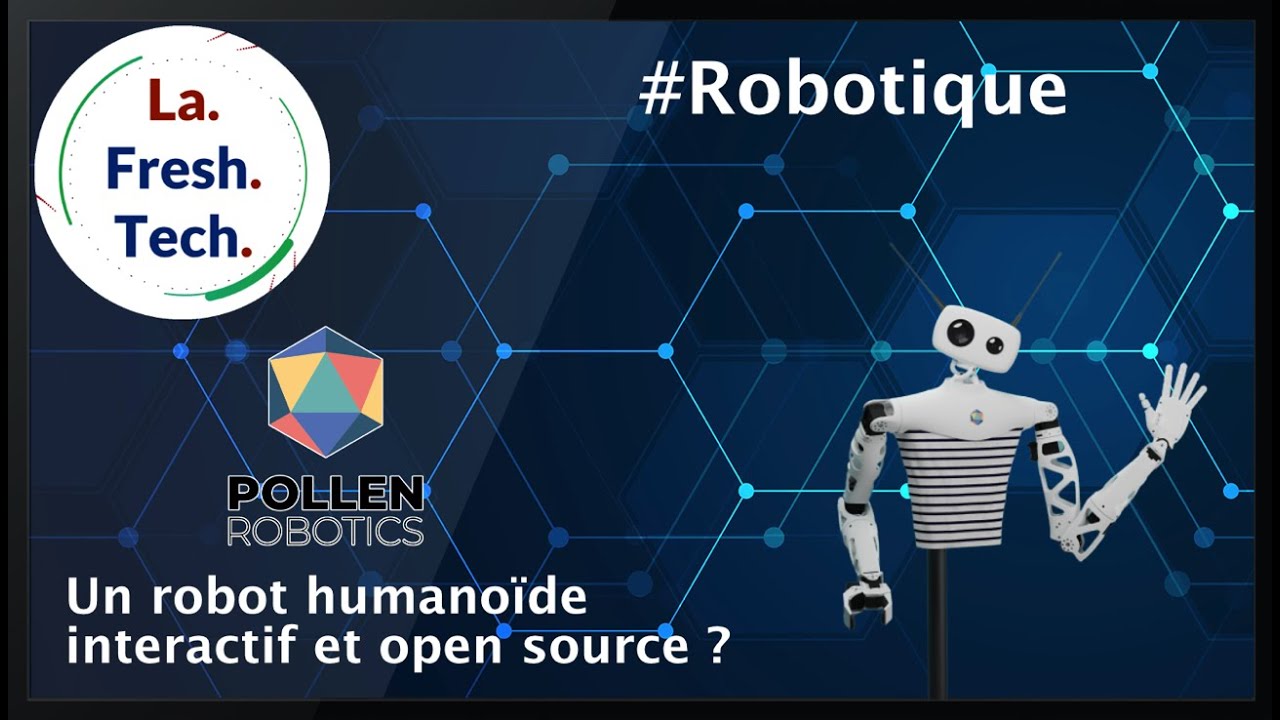 Émission #13 — Pollen Robotics : Reachy, robot humanoïde open source